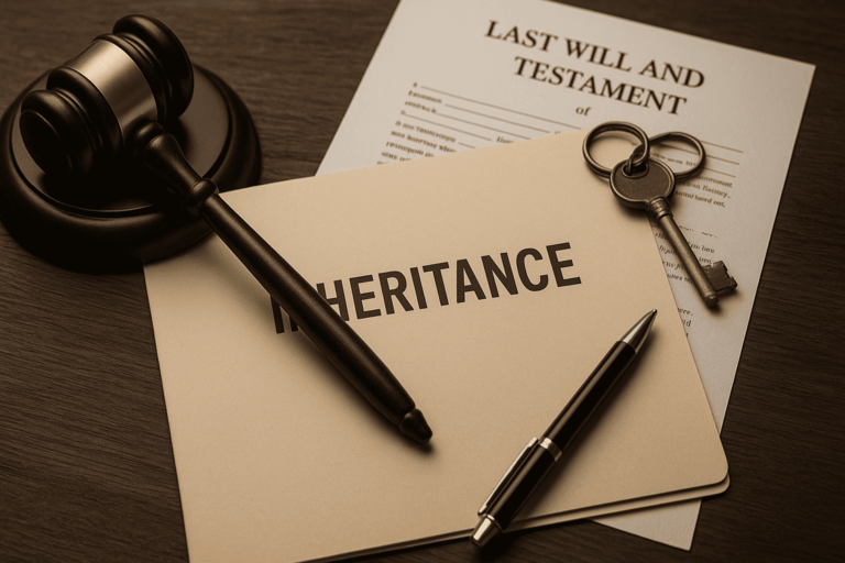 עורך דין לענייני ירושה - ליווי משפטי מקצועי בתהליכי ירושה